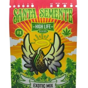 Santa Exotic Mix – Fotoperíodo Feminizada | Purple Punch, Rainbow, AK-47 e Skywalker – Santa Semente