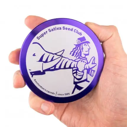 Dichavador Super Sativa Seed Club 2 partes 90mm. Diametro - SUPER SATIVA SEED CLUB