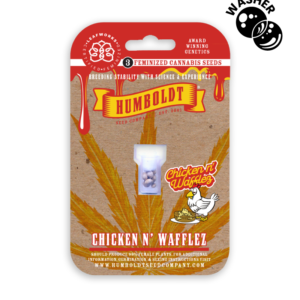 Chicken n’ Wafflez – Foto.Feminizada – Pack com 3 Unidades – Humboldt